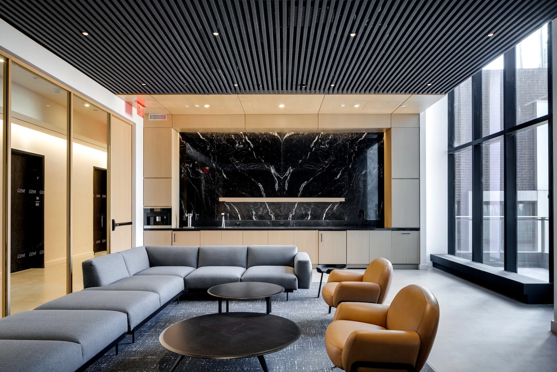 Tenant Lounge Area at 1 Willoughby Square